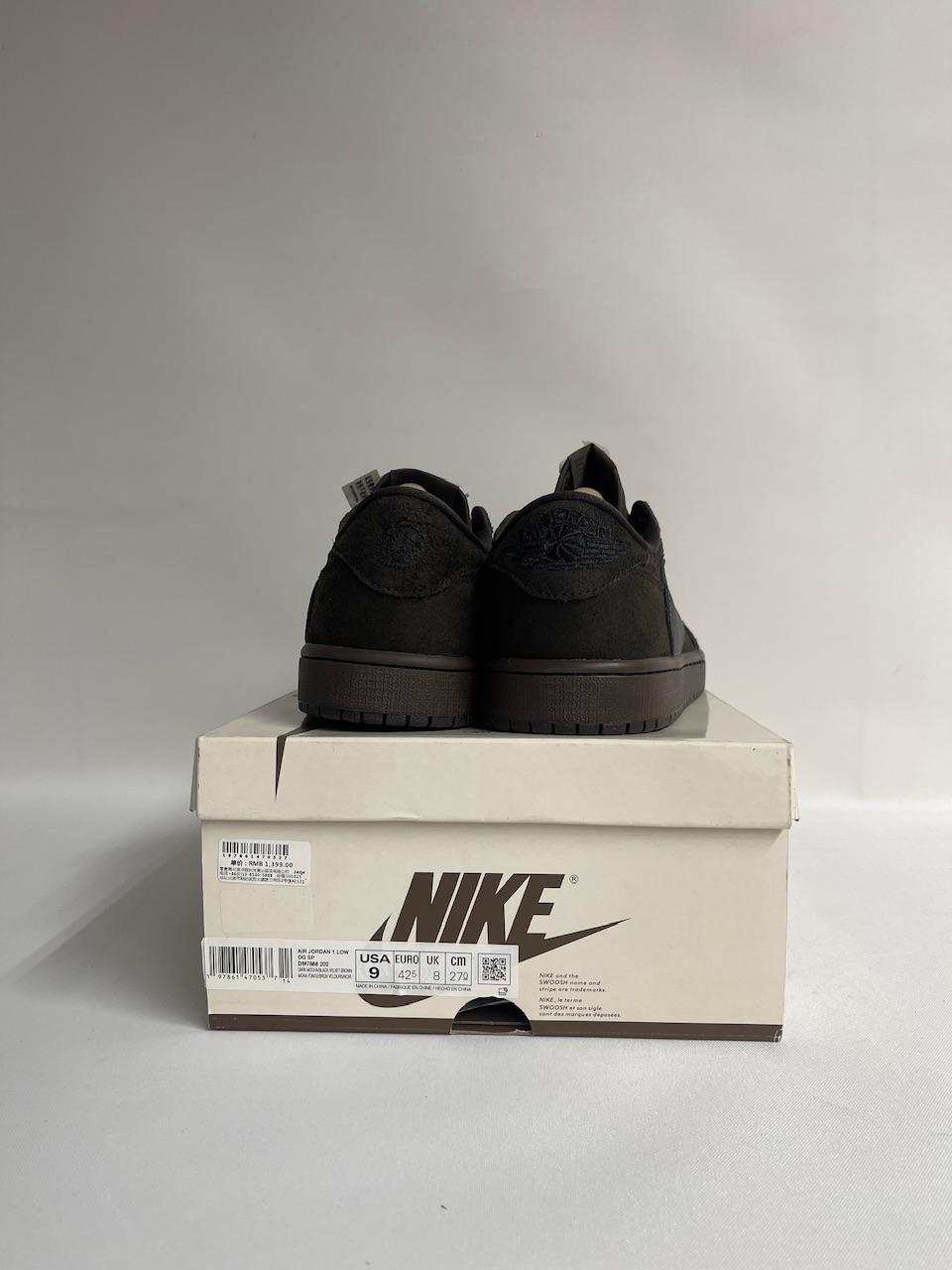 Jordan 1 Retro Low OG SP Travis Scott Velvet Brown Men’s