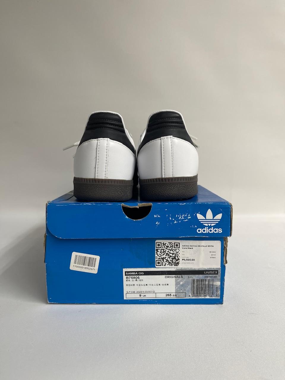 Adidas Samba OG Cloud White Core Black Men’s